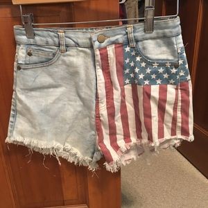 American Flag Shorts